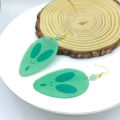 Anime DAN DA DAN Ayase Momo Same Style Pendant Earrings Cosplay Accessories Props Men And Women Earrings Holiday s.