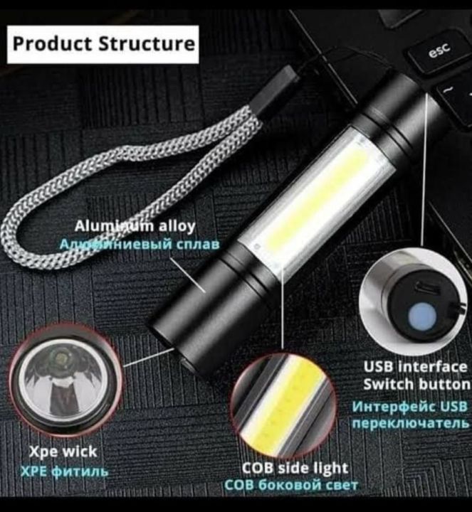 Geepas%20GP-007%20Cob%20Light%20Rechargeable%20Mini%20Torch%20Light%20-%20Image%202