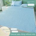 Cool Feeling Mattress Cover Single/Double/Queen Bed Sheet Summer Cool Pad Mat Elastic Band Four Corners Bedspreads.