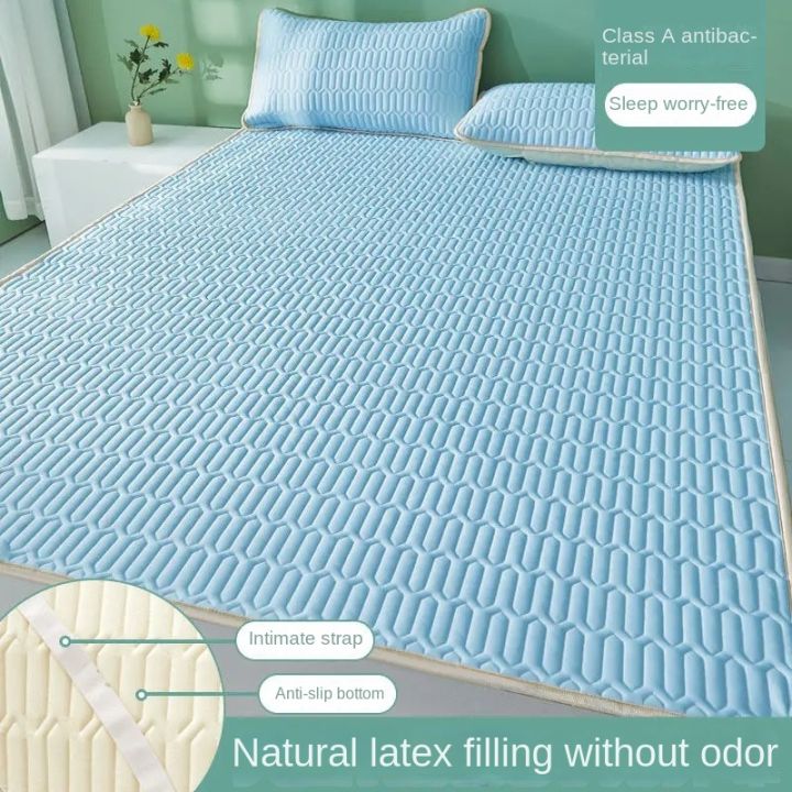 Cool%20Feeling%20Mattress%20Cover%20Single/Double/Queen%20Bed%20Sheet%20Summer%20Cool%20Pad%20Mat%20Elastic%20Band%20Four%20Corners%20Bedspreads%20-%20Image%207
