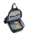 Multi-Functional Chest Bag Crossbody Bag Smooth Zipper Bag Sports Bag Waterproof with password lock. 