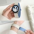 Silicone Magnetic Loop For Samsung Galaxy watch 6 5 pro 4 Classic active 2 link band bracelet huawei GT 2-2e 3-4 20mm 22mm strap. 