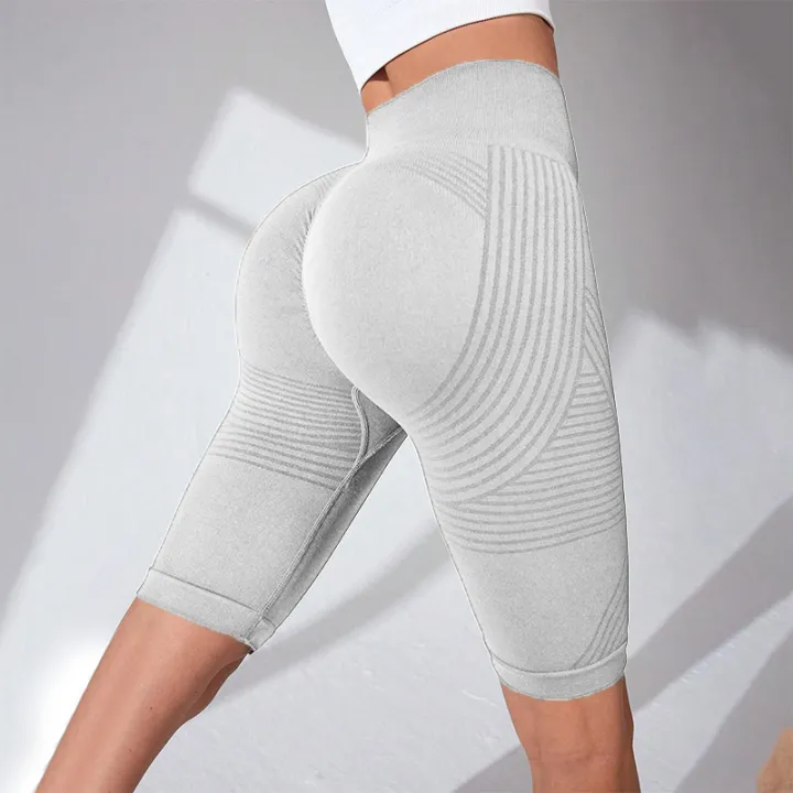 Cellulite%203D%20%20Biker%20Shorts,%20High%20Waisted%20Butt%20Lifting%20Tummy%20Training%20Control,%208"%20Anti%20Cellulite%20workout%20shorts%20for%20Gym%20-%20Image%203