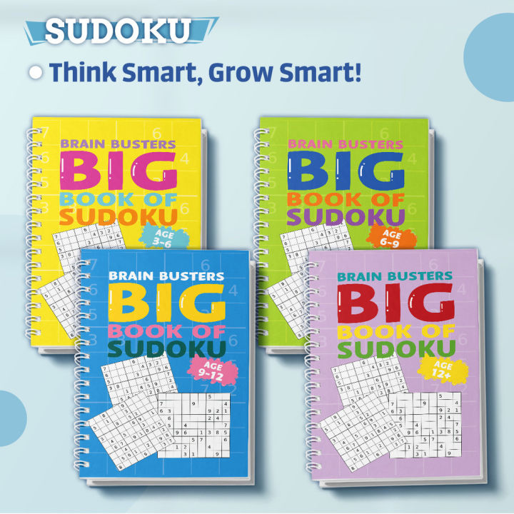 Children’s Sudoku,14th Edition 4-Book Progressive Set (Beginner→ ...