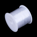 155-22meter 0.2-0.6mm Transparent Non-Stretch Strong Fish Line Beading Crystal Rope Nylon Wire String For Jewelry Making Finding. 