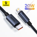 Baseus 20W PD USB C Cable for iPhone 14 13 12 Pro Max Fast Charging USB C Cable for iPhone 12 Mini Pro Max Data USB Type C Cable.