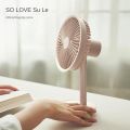 Xiaomi SOLOVE F5 Desktop mini fan Portable Standing fans Type-C usb rechargeable 4000mAh air conditioner table easy to carry. 