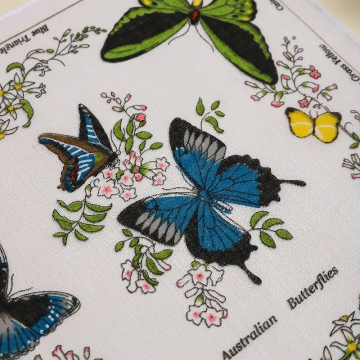 6%20Pack%20of%20Women's%20Handkerchiefs,%20Classic%20Animal%20Handkerchiefs,%20Pure%20Cotton%20Handkerchiefs,%20Wedding%20Bride%20and%20Groom%20Souvenirs,%20Flap%20Pocket%20Pants%20Scarf,%20Placemat%20-%20Image%205