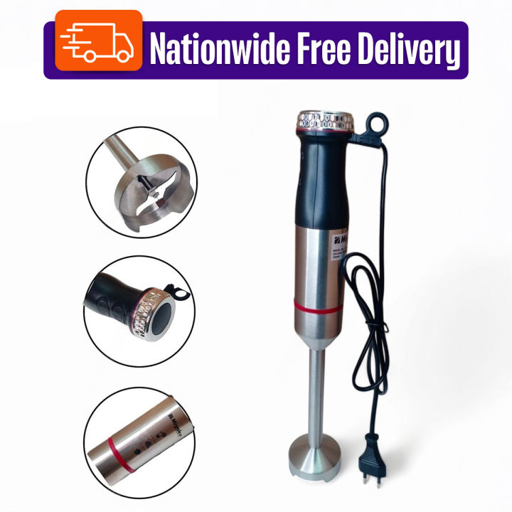 Miyako HB-7701 Hand Blender Machine-1000 Watts & High -Low Fuction