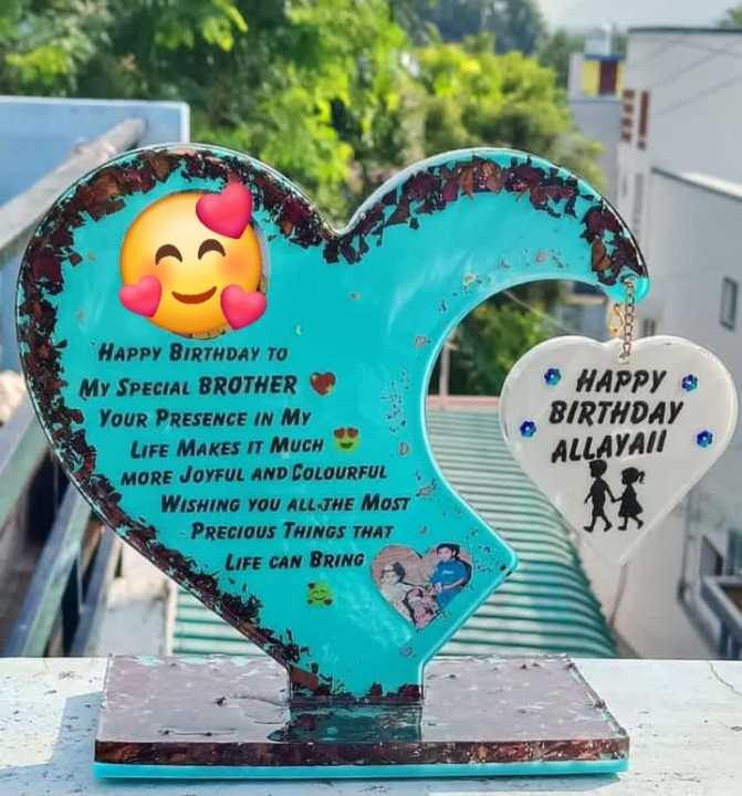Customized Double heart Frame,Birthday Frame, Anniversary Frame and etc