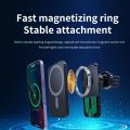 30W Magnetic Car Phone Holder Wireless Charger for iPhone15 14 13 12 Pro Xiaomi Samsung Magnet Air Vent Mount Phone Holder Stand. 