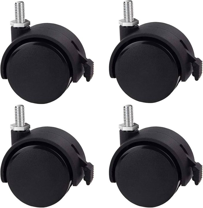 4 pcs 2 Inch Wheels 360° Moving Use for office Desktop Table, Computer Table,Furniture/Swivel Universal Sliding Wheels With Break