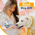 1pc Dog Toy Durable Crew Ball Pet Grinding Teeth Toy For Dog Interactive Supplies Chew Pet Interactive Supply Accessory. 