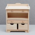 1 Pc 1:12Scale Dollhouse Miniature Wooden Cabinet Model Playhouse Furniture Living Room Bedroom Mini Storage Cabinet Ornament. 