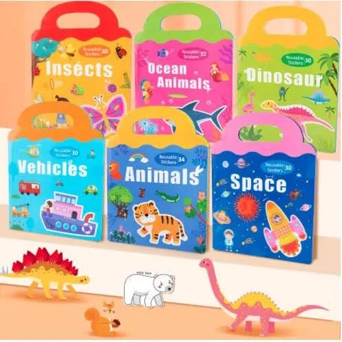 Reusable%20Sticker%20Book%20for%20Kids,%20Busy%20Book%20for%20Toddlers%201-3,%20Animal%20Stickers,%20Toddler%20Travel%20Toys,%20Jelly%20Quiet%20Book%206%20Themes%20Preschool%20Learning%20Activities%20for%20Toddlers%20Ages%203-6(Animals)%20-%20Image%207