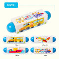 3D Wooden Jigsaw Puzzle Rotating Puzzle Building Blocks Kid Early Education Toy Animal Colour Shape Cognition Toys. 