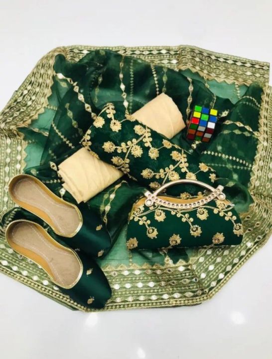 New Winter Collection 2024 Dresses for Women's 3Pcs...