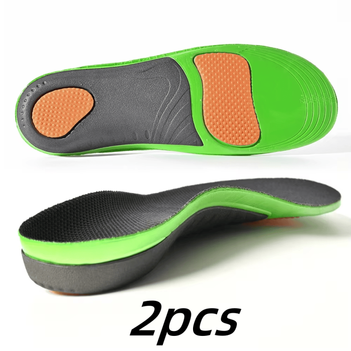 Arch Support Insoles Sports Shock Absorption Elastic Wear Resistant Orthopedic Flatfoot Insoles Feet Foot Pad