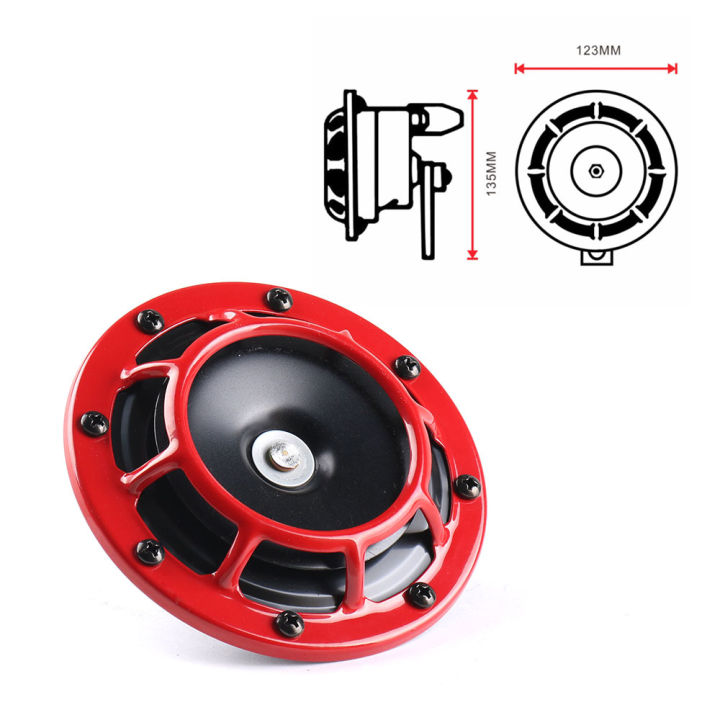 1%20Pair%20Hella%20Super%20Loud%20Compact%20Electric%20Blast%20Tone%20Air%20Horn%2012V%20115DB%20With%20Wiring%20Harness%20Relay%20Kit%20For%20Motorcycle%20Car%20-%20Image%203