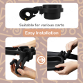 2-in-1 Stroller Snack Tray with Cup Holder | Universal Clip-On Stroller Accessory for Snacks, Drinks & Toys.