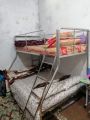 triple bed with double story.stainless steel space saving bed. 