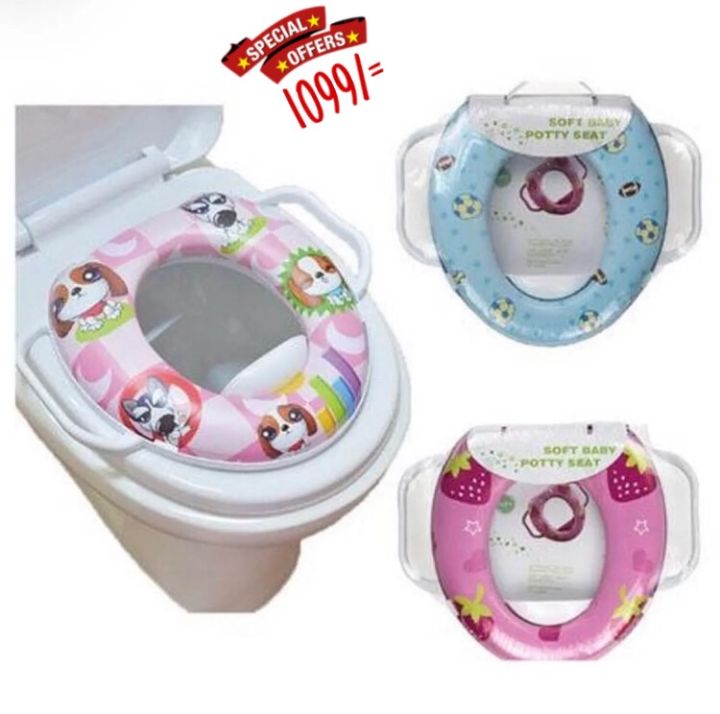 Soft Cushion Baby Toilet Seat For Children Trainer