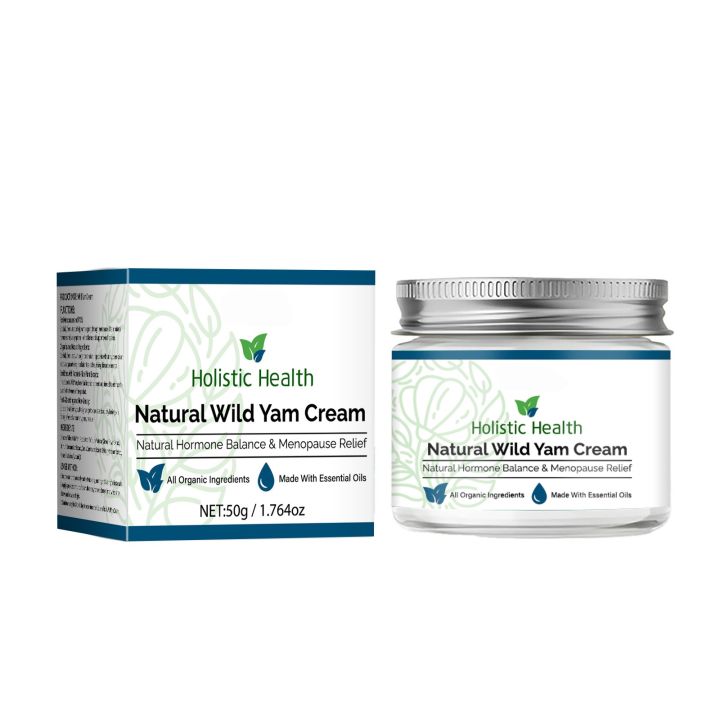 50g Yilest Hormone Yam Cream Wild Yam Balancing Natural Organic Yam Facial Firming And Aging Moisturizing Cream Skin Care