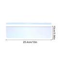 Toilet Splash Guard Urine Deflector 10 Inch High Density Hydrophobic Anti Splash Pad for Bathroom Apartment Dorm Public Restroom.