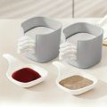7pcs/set Sauce Dish Food Sauce Dish Dipping Dish SetSnack Seasoning Dish Food Container Tomato Sauce Plates Kitchen Supplies. 