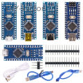 Mini TYPE-C USB CH340 Nano 3.0 ATmega328P Controller Board Compatible For Arduino CH340C USB Driver V3.0 ATmega328. 