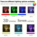 Basketball 3D Colorful LED Night Light Basketball Circle Bedside Desk Lamp Bedroom Decoration Holiday Birthday . 