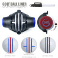 360 Degree Rotating Golf Ball Liner Marker Template Marker Pen Golf Putting Positioning Imporve Putt Accuracy Aids Golfers. 