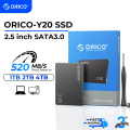 ORICO 1TB SATA SSD 2.5 Inch Internal Solid State Drive up to 500MB/s SATA III 6Gbps Desktop Laptop NAS DIY External Drive Y20. 