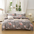 3pcs/set Leaf Floral Pattern Duvet Cover Set(1 Duvet Cover & 2 Pillowcase）Soft And Skin-Friendly Duvet Cover Bedding Set For. 
