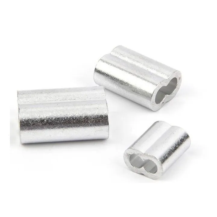 10-50Pcs%20Aluminum%20Cable%20Stopper%20Crimp%20Rope%20Sleeve%20Wire%20Crimp%20Sleeve%20Fixing%20Clip%208-Shape%20Wire%20Ferrules%20Cord%20Lock%20-%20Image%203