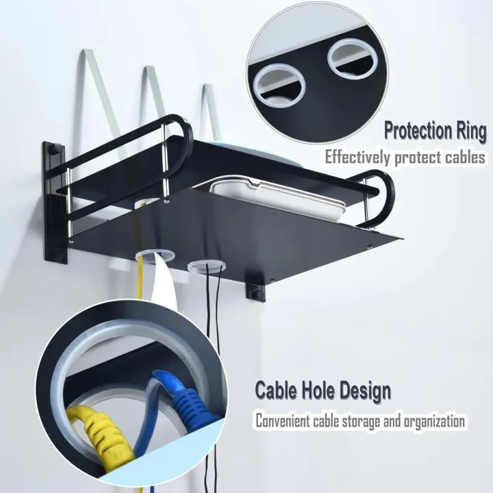 2-Layer%20Wall%20Mount%20WiFi%20Router%20Stand%20%E2%80%93%20Metal%20Shelf%20for%20TV%20Box%20&%20Remotes,%20Black%20-%20Image%203