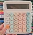 12 Digits INS Korean Dopamine Color Candy Style Calculator Large Display Mechanical Round Button calculator CITI.ZEV CT-013. 