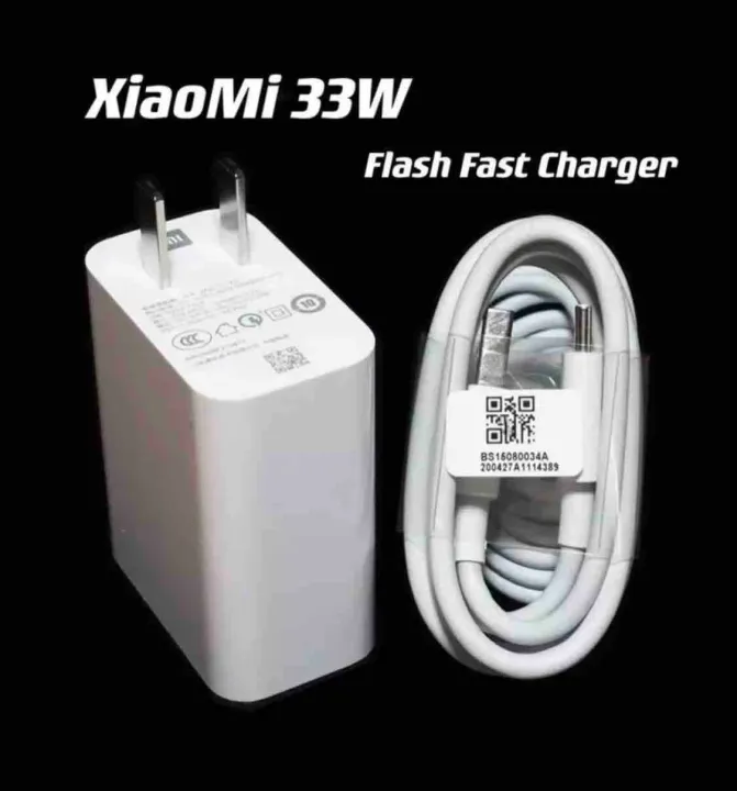 Xioami%2033W%20USB%20Fast%20Charger%20Adapter%20with%20Type%20C%20cable%20travel%20adapter%20-%20Image%203