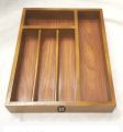 Wooden Cutlery Tray Kitchen Drawer Organizer. 
