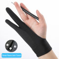 Two-finger Painting Gloves Anti-touch Anti-pollution Anti-dirty, Right And Left Hand Glove,for IPad Tablet Touch Screen Drawing.