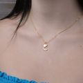 Personalized Arabic Letter Necklace. 