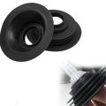 1PC Soft Dust Cover For Car Auto Headlight Universal LED Light Seal Cap Car LED Headlight Bulb Waterproof Dust Cover.