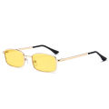 New Small Square Sunglasses - Stylish Metal-framed Sunglasses Driving Car Sunglasses1008. 