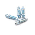 4pcs/lot durable M7 x 1.0mm Motorcycle Bike Brake Braking Caliper Steel Bleed Screw Nipple. 