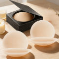 2 Pairs Nipple Covers Seamless and Sheer Adhesive Silicone Nipple Pasties for Women Reusable, Sticky Breast Petals For Strapless. 