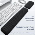Keyboard Mouse Wrist Rest Pad Memory Foam Hand Rest Support Support Ergonomic Wrist Cushion Pad Memory Foam For Notebook Laptops. 