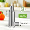 Stainless Steel Oil Dispenser Bottle with Easy Pour Spout Leak Proof Olive Oil Decanter for Kitchen Cooking Salad Dressing.