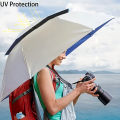 Rain or shine hat umbrella fishing umbrella, fishing supplies fishing clothing fishing hat hiking hat, sunscreen double layer..
