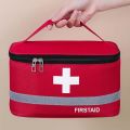 Portable First Aid Kit, Travel Medicine And Medication Storage Bag. 