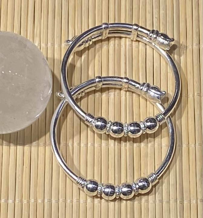 Pure Silver Kids Pasni Bracelet/Unisex/25 Gram